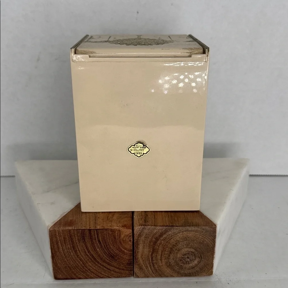 Vintage Otagari Japan Golden Mist Jewelry Box